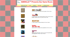 Desktop Screenshot of games.emerald.com