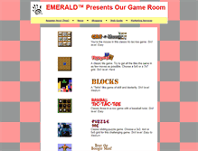 Tablet Screenshot of games.emerald.com